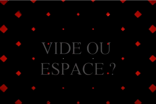 Vide ou espace ?